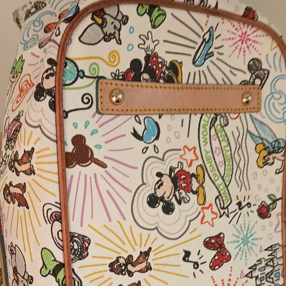 🏰✨️Dooney and Bourke- Disney Sketch Edition- Large Tote Bag - Picture 12 of 16